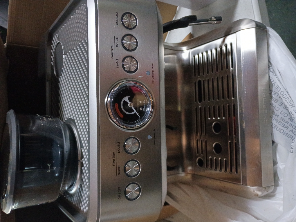 Chefman Crema Supreme Espresso Machine Stainless Steel