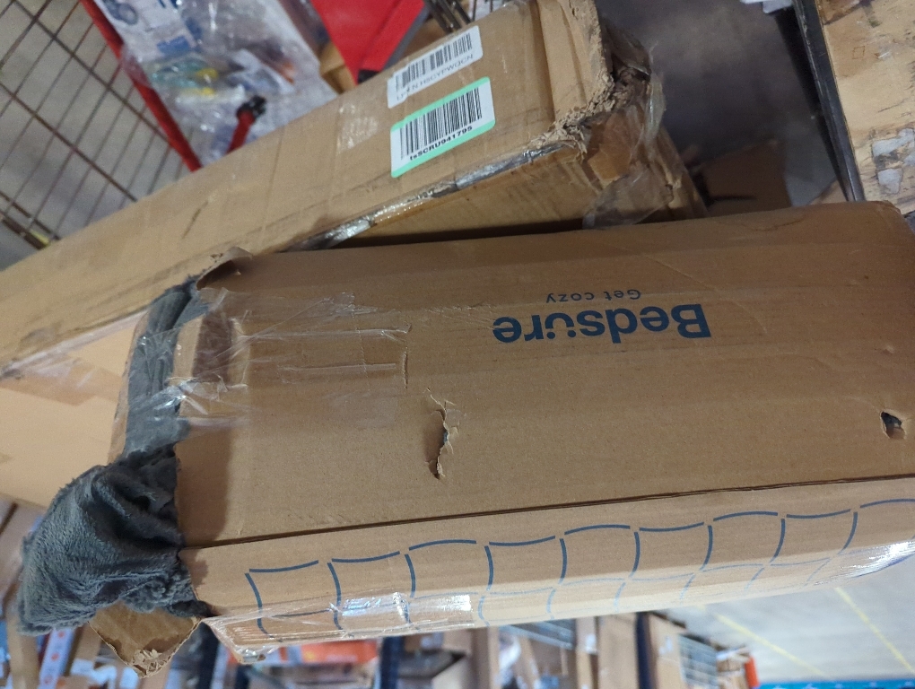 Bedsure GentleSoft Blankets Queen Size for Bed - Super Soft Cozy Blanket for Women Men Girls, Large Fuzzy Fleece Throw for Bedroom Decor, Dark Grey, 90x90 Inches