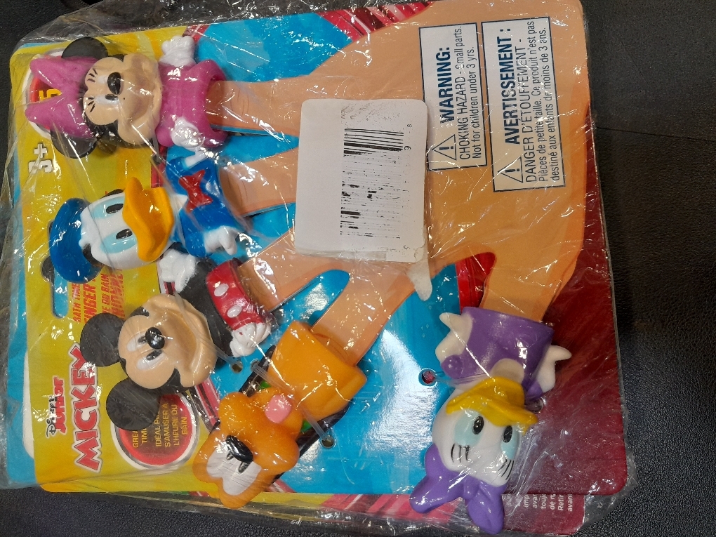 Disney Mickey Mouse & Friends Finger Puppets - Party Favors, Educational, Bath Toys