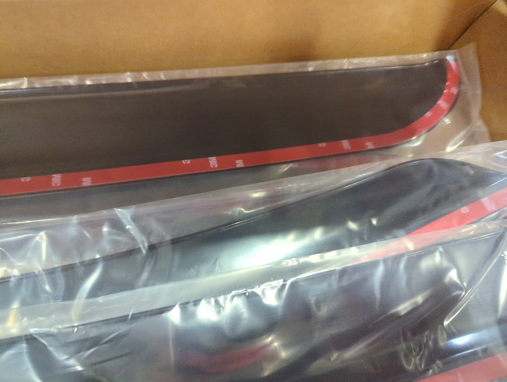 Set of 4  In-Channel Rain Guard Window Visors Vent Shade - Compatible With 1991-2001 Ford Explorer 4 Door & 1997-2001 Mercury Mountaineer Dark Smoke Acrylic Wind Deflectors