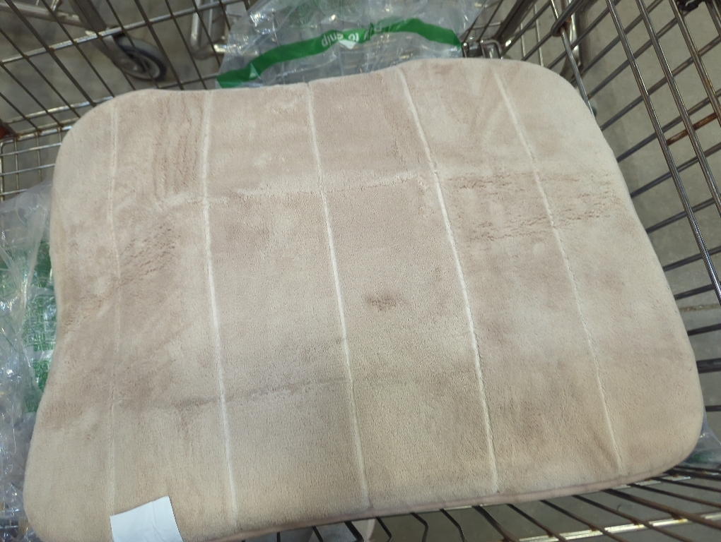 Yimobra Memory Foam Bath Mat, Soft Absorbent Bathroom Rug, 24x17, Beige