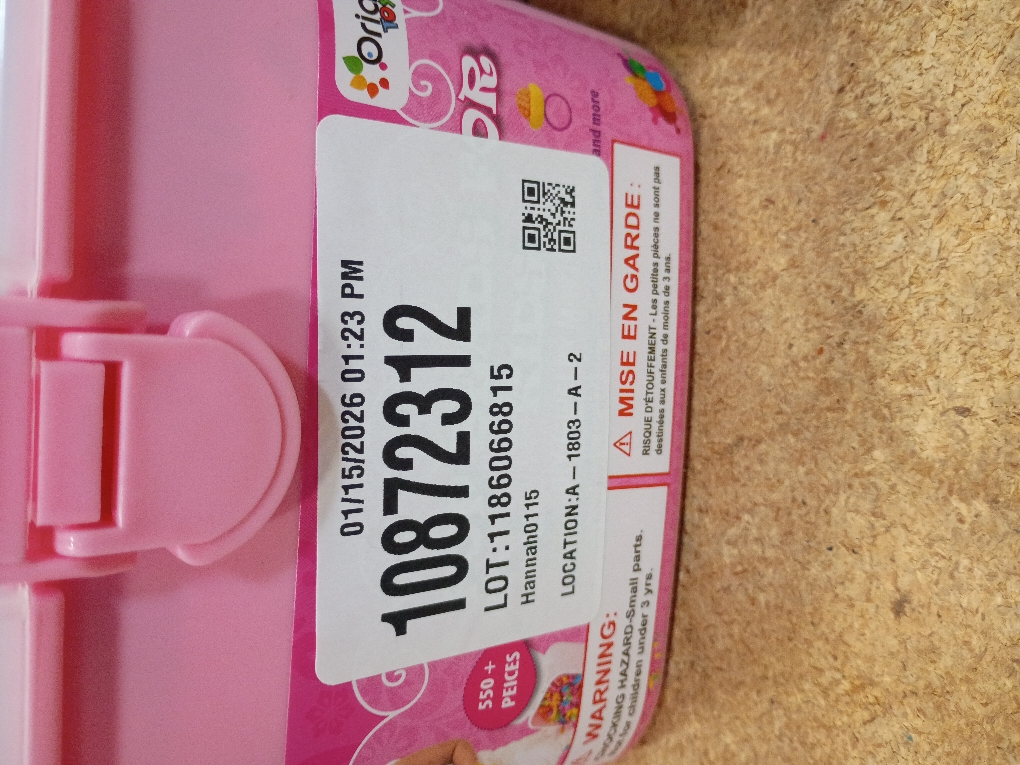 Orian Pop Beads Jewelry Kit for Girls – 550  Colorful Snap Beads to Create Bracelets, Necklaces & Rings, Fun DIY Set with Unicorn Gift Bag, Ages 3