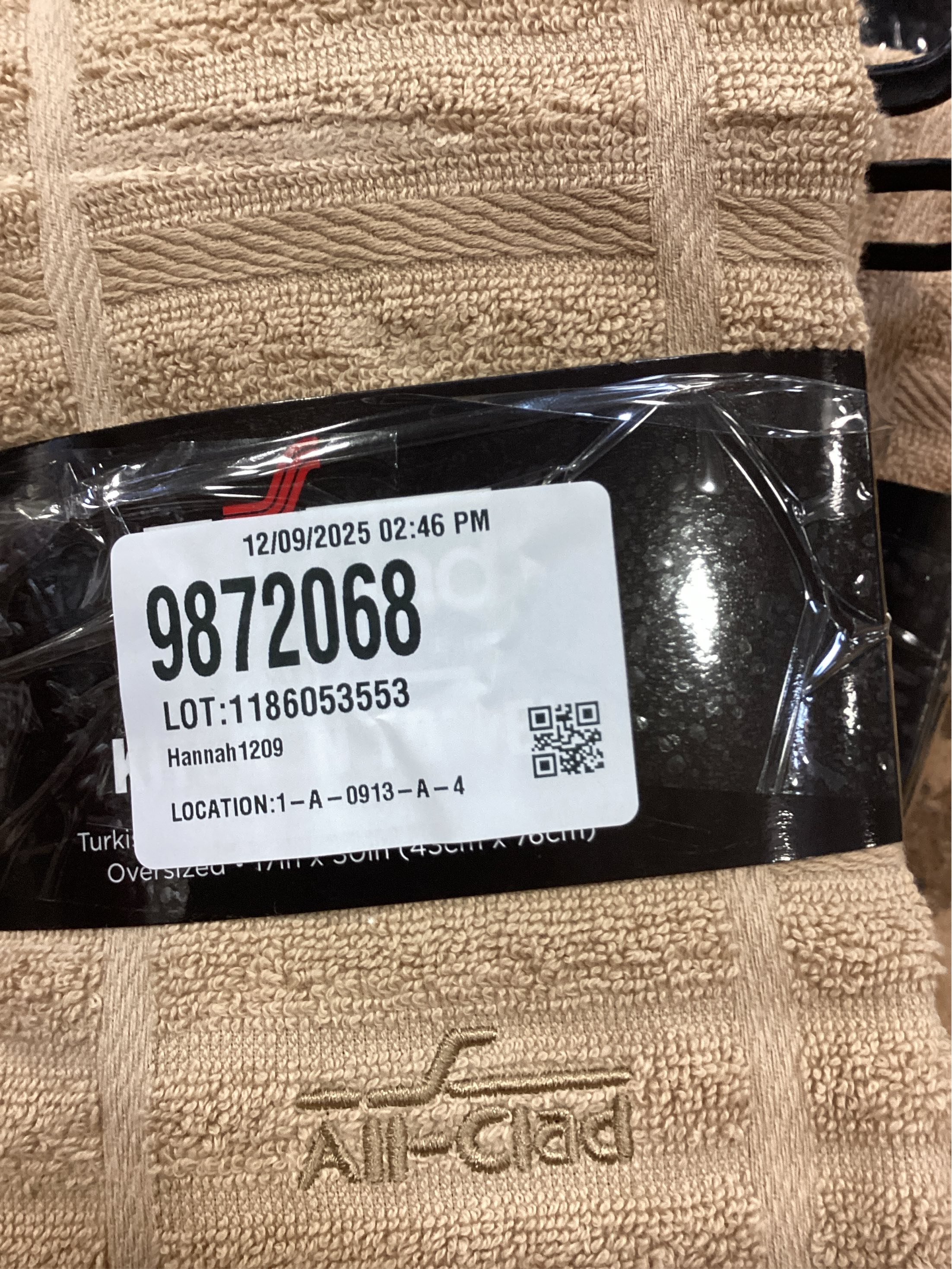 All-Clad Solid Kitchen Towel: Highly Absorbent, Super Soft Long Lasting - 100% Cotton, 17x30 Tea Towel for Cleaning & Drying Dishes, Pans, Glassware, or Countertops, (1-Pack), Cappuccino