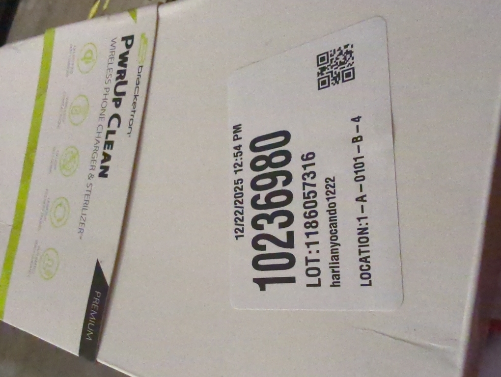 Bracketron Power Up Clean Up Wireless Phone Charger and Sanitizer