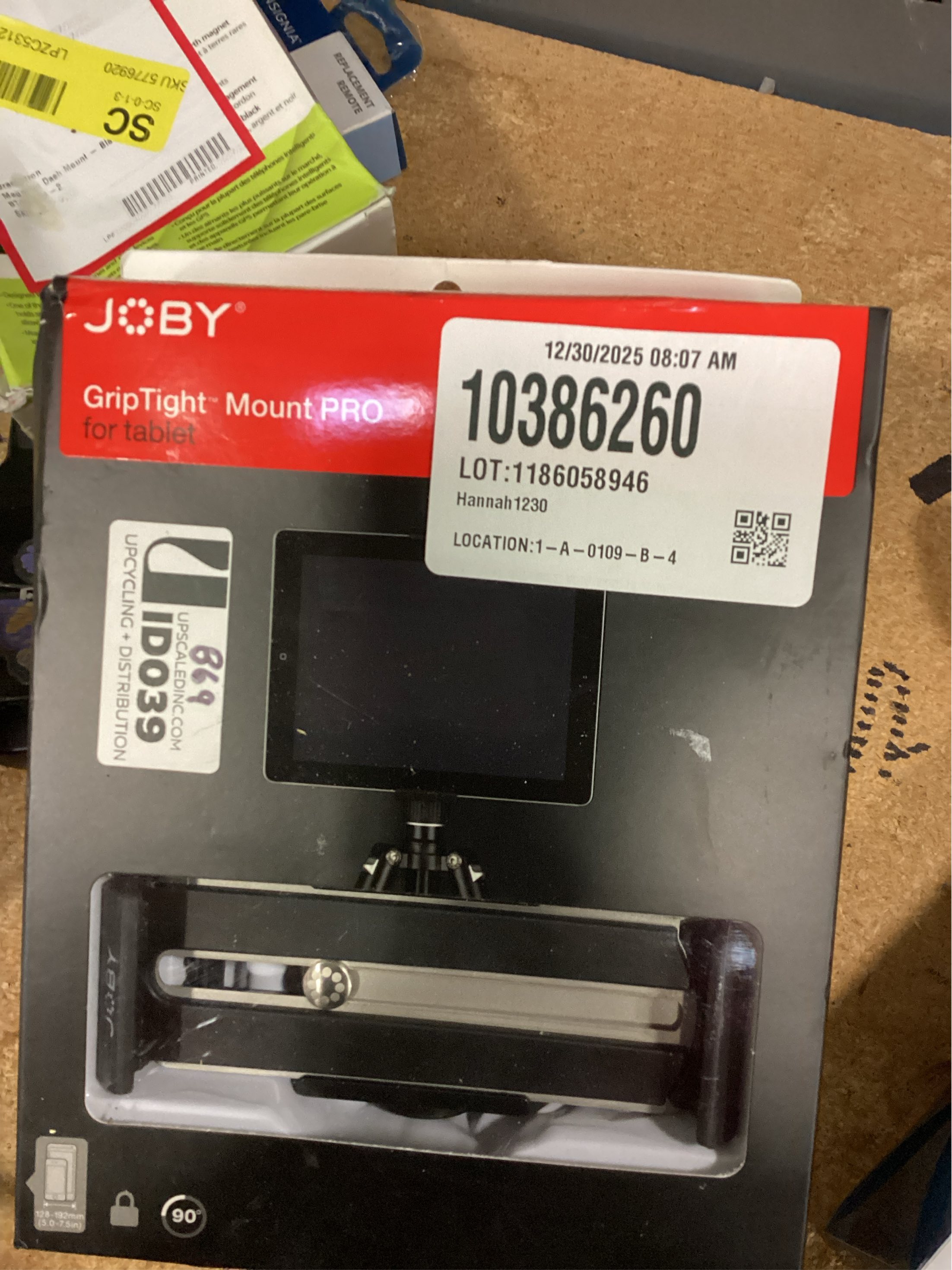 Joby Griptight Mount for Tablets