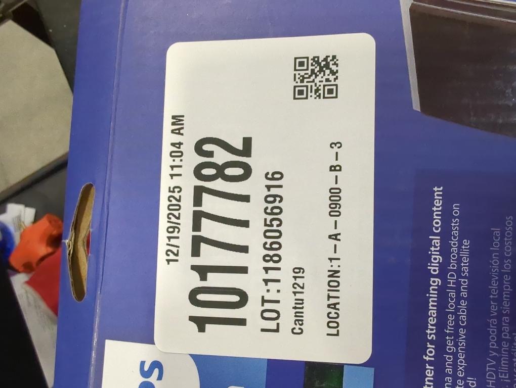 Philips Crystal Amplified Indoor TV Antenna, Extendable Dipole Rabbit Ears, 4K 1080P VHF UHF, Long Range, Amplifier Signal Booster, Digital HDTV Antenna, Smart TV Compatible, SDV3237N/27