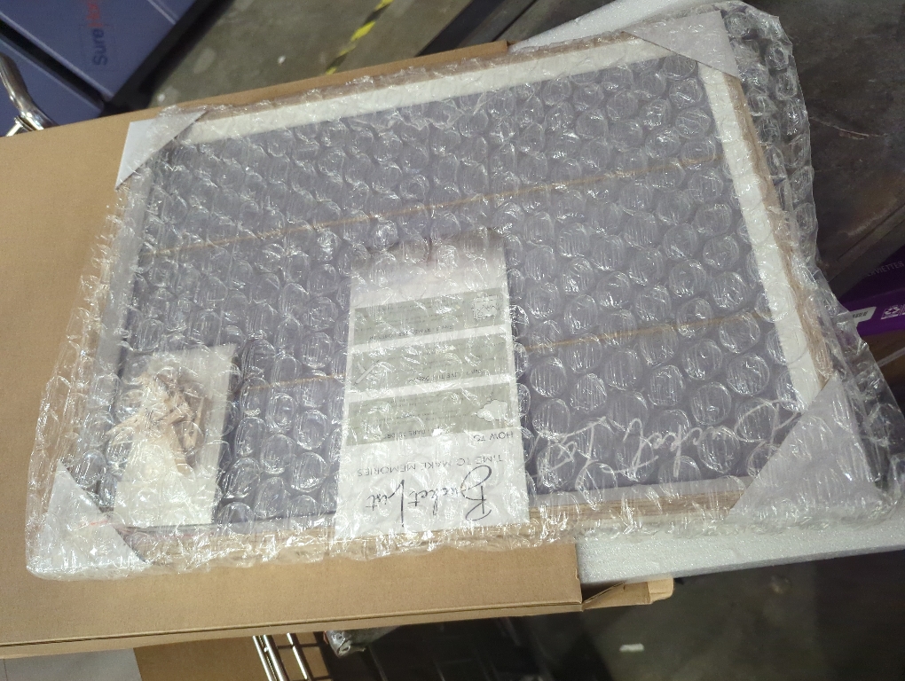 Wall Hanging Photo Board & Easy To Use Vision Board Kit | 20 x 15 | Large Picture Display Frame with Clips | Goal Board Manifestation Kit | Home Decor Display & Photo Board