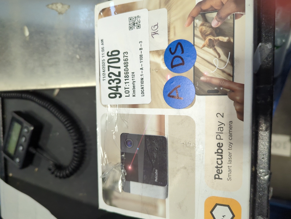 Petcube Play 2 Wi-Fi Pet Camera with Laser Toy for Cats & Dogs: Indoor Camera, Night Vision