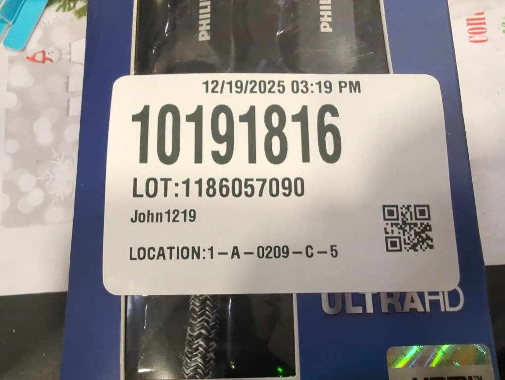 6 ft. High Speed HDMI Cable, Premium Plus