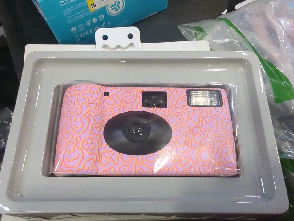 One-Time-Use Camera - heyday™ Neon Smiley