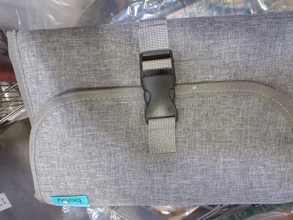 Kopi Baby Portable Diaper Changing Pad - Baby Diaper Changer Travel Bag with Wipes Pocket, Smart Design Portable Changing Mat, Infant Travel Station Kit, Gift for Newborn Girl & Boy - Grey, Classic