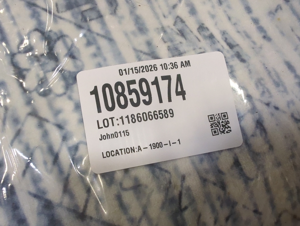 MIULEE 8x10 Vintage Washable Area Rugs Living Room Rug Low Pile Boho Farmhouse Floor Mat for Bedroom Dining Room Under Kitchen Table, Non-Slip Stain Resistant Soft Large Carpet for Home Decor, Blue