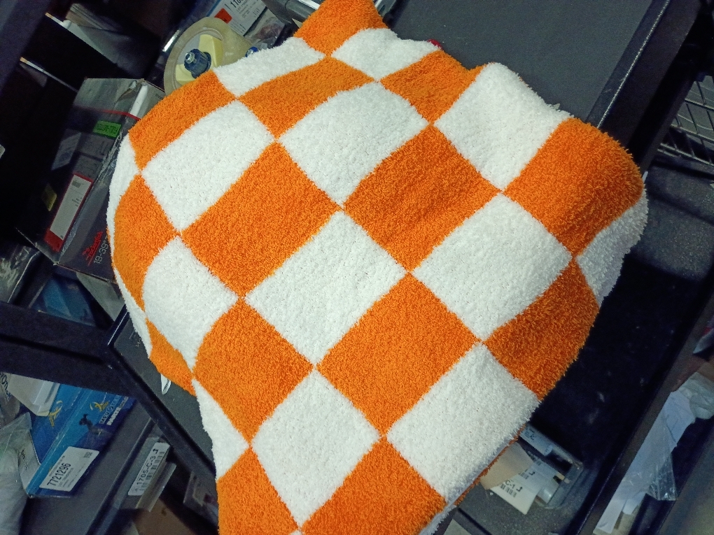 NIDITW Set of 2 Brown Checkered Throw Pillow Covers 18x18 Inches Ultra Soft Microfiber Chessboard Square Cushion Case Home Decor for Sofa Couch Bed (Brown)