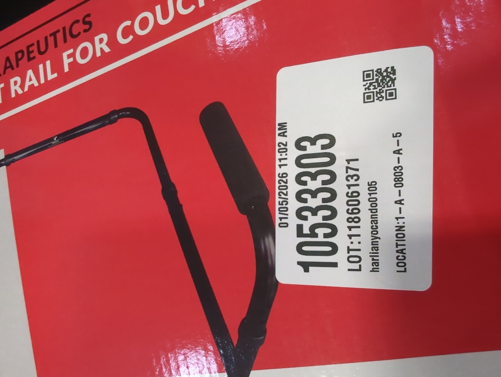 Medic Therapeutics Adjustable Standing Aid Rail for Couch & Chair