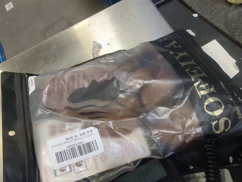 Sofeiyan 13 Ponytail Extension Long Curly Ponytail Clip in Claw Hair Extension Natural Looking Synthetic Hairpiece for Women, Light Auburn