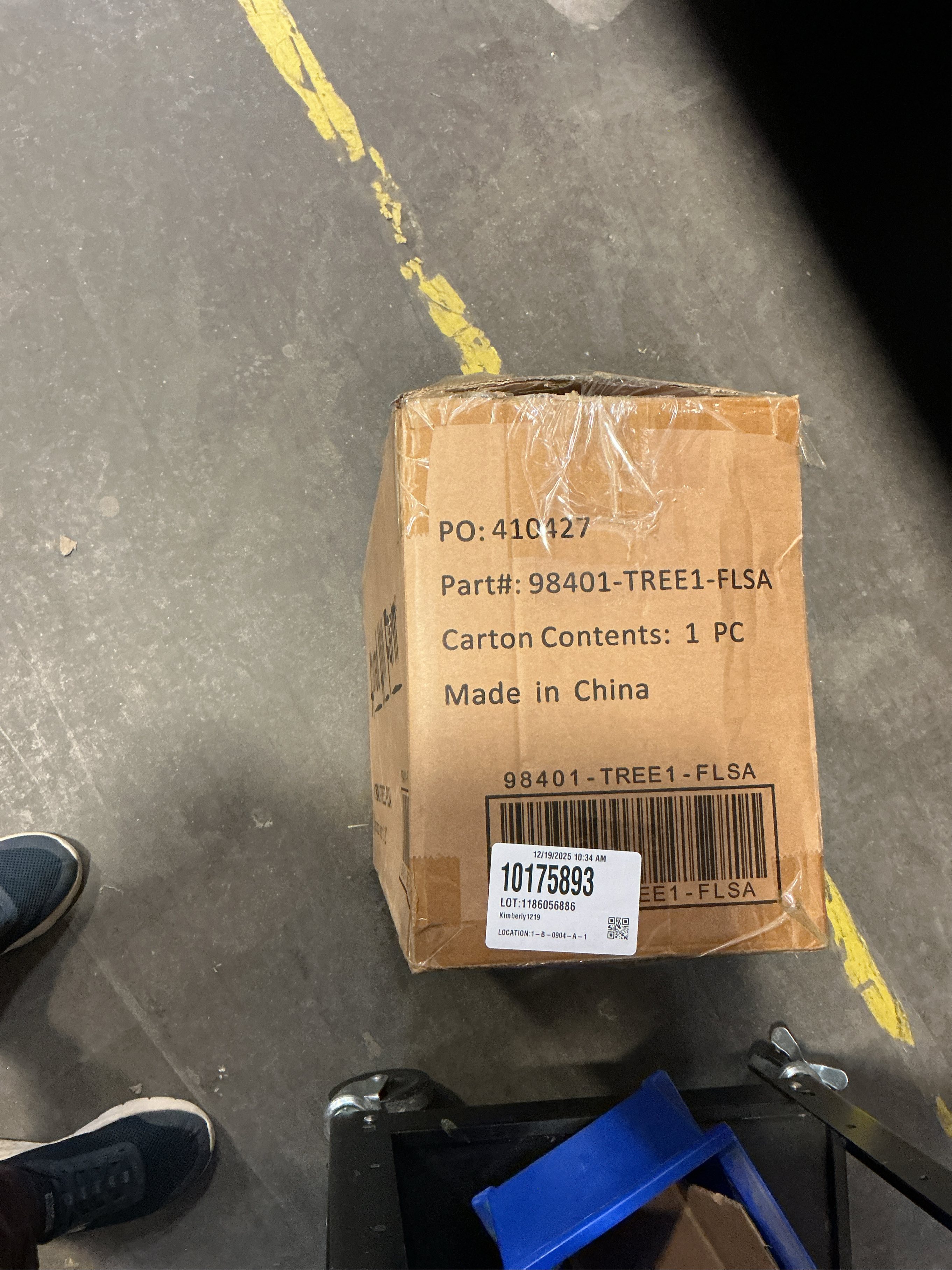 LED Lighted and Animated Tree Man Halloween Decoration - 7'