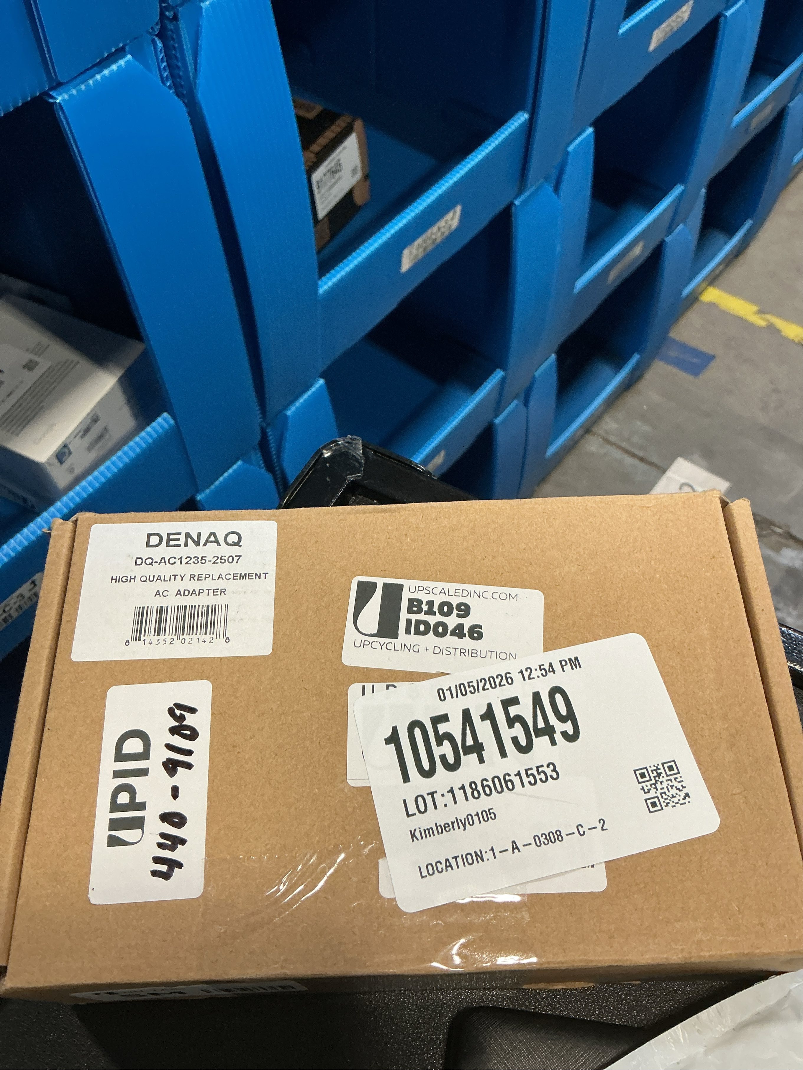 Denaq 4-ft 1-Outlet Power Adapter