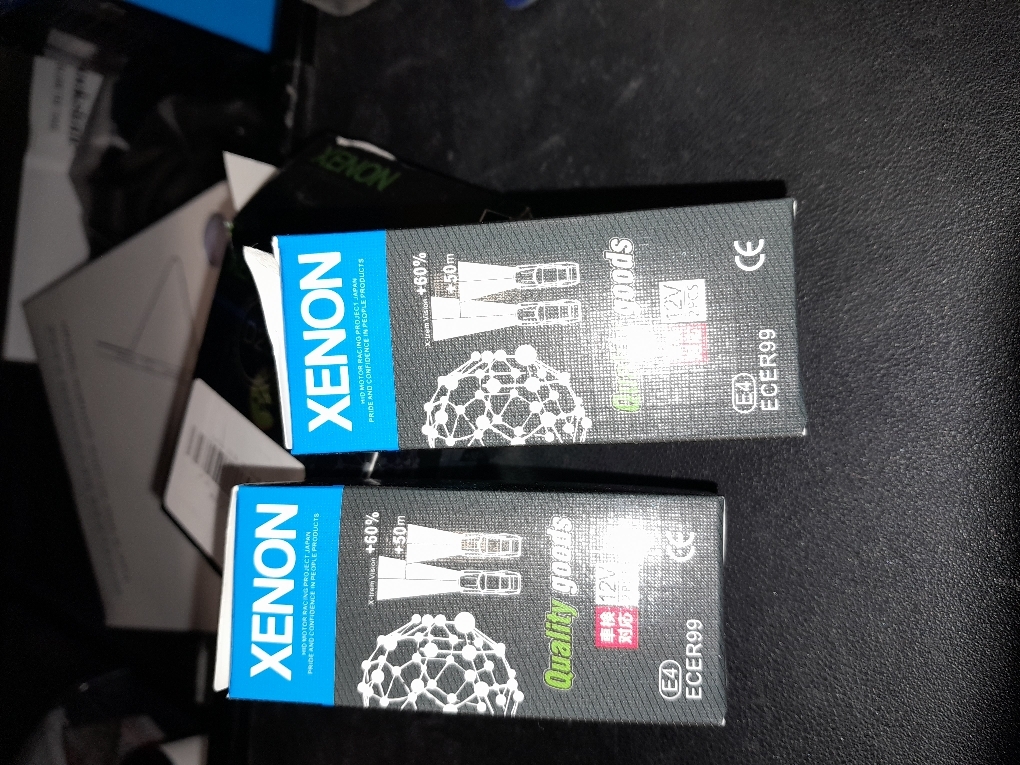 D2S HID Xenon Headlight Bulb Fit Acura 8000K Blue, 35W OEM High Low Beam Xenon Lights, Pack of 2