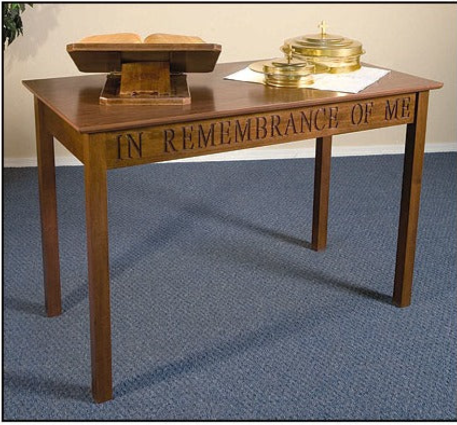 In Remembrance Of Me Brown Dining Table