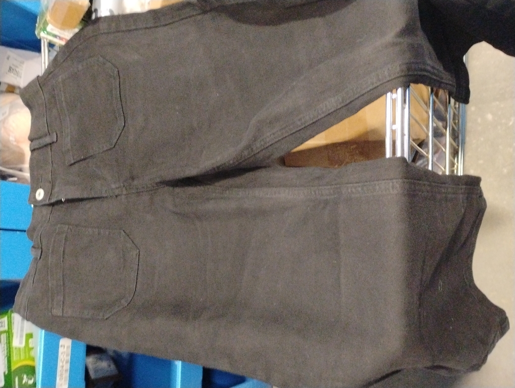 Pants Women - Stretchy High Waist Baggy Pants Y2k Boyfriend Ankle Trousers with Pockets