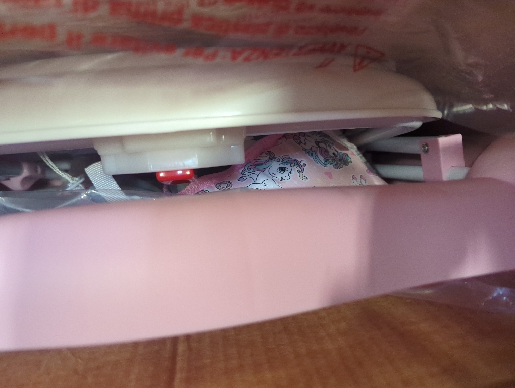 5 in 1 Foldable Baby Walker, Activity Baby Walker-Baby Bouncer, Rocker, Activity Center,Seat and Push Walker,Detachable Trampoline Mat, Adjustable Speed Rear Wheels and Height,Ages 6-18 Months(Pink)