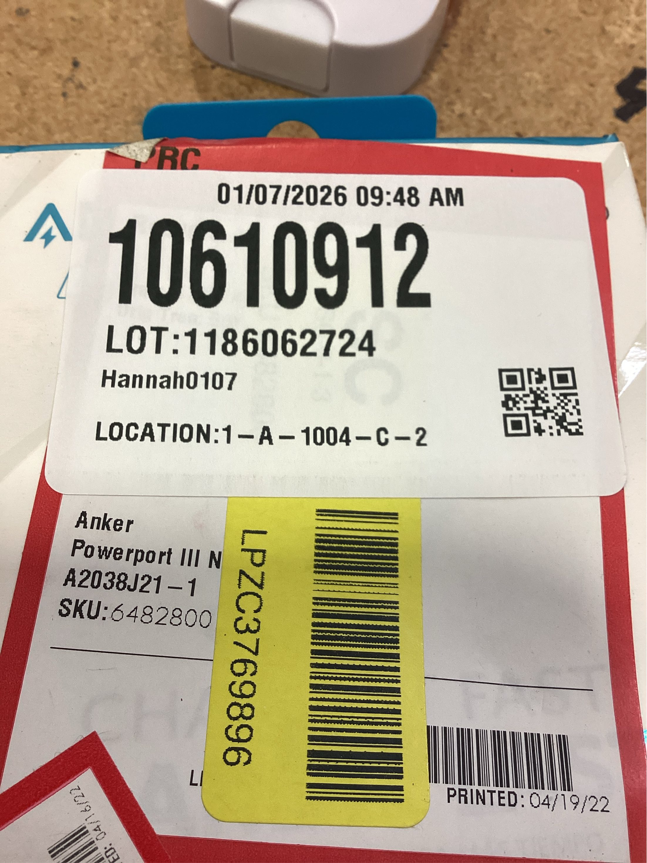 Anker 2-Port PowerPort III 40W Nano Pro Duo USB-C Power Delivery Wall Charger - White