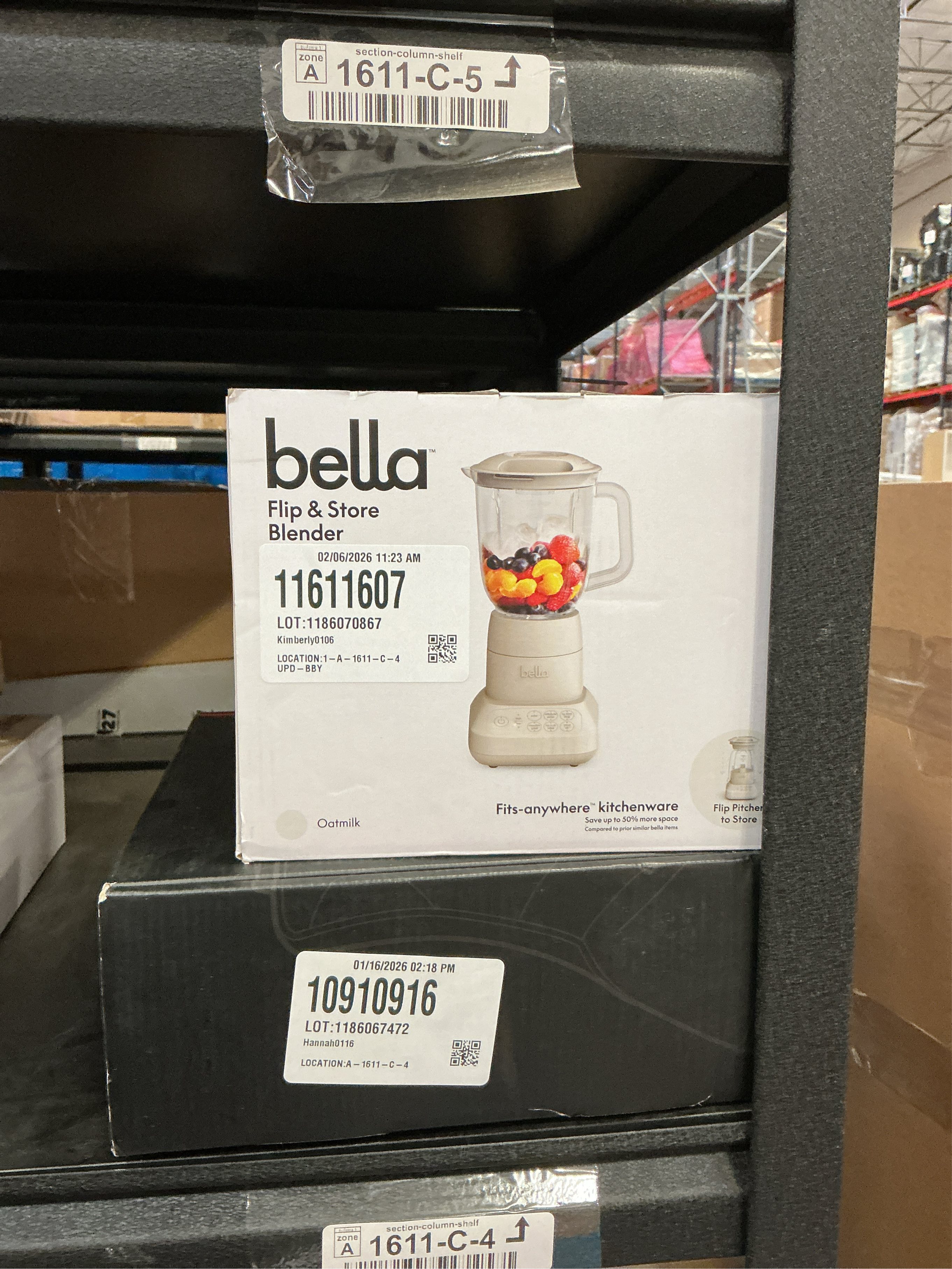 bella Flip & Store Blender, Fits-anywhere� kitchenware