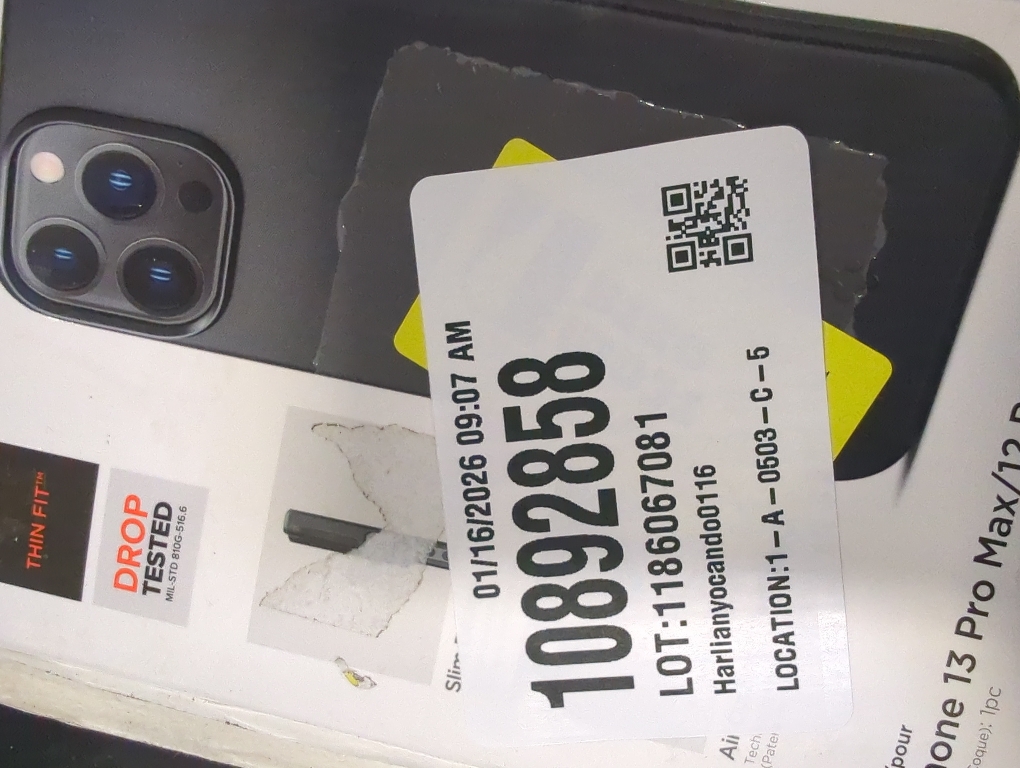 iPhone 12 pro max- 13 Pro Max Spigen Thin Fit Designed for iPhone 6.7 (21) Case (2021) - Black