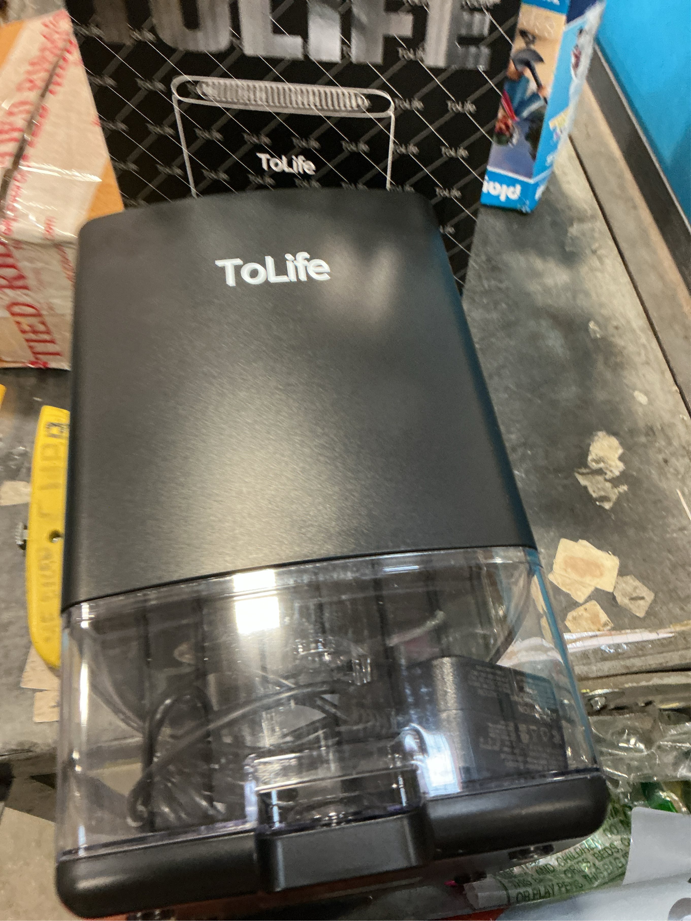 ToLife Dehumidifiers for Home 30 OZ Water Tank with Auto-Off, Portable Small Dehumidifier for Room, Bathroom, Bedroom, RV, Closet 500 sq.ft, 7 Colors LED Light, Black, TZ-C1