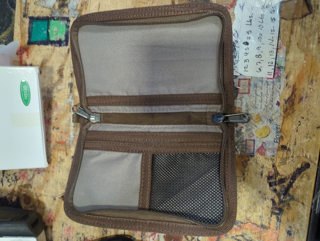 Journal Cover for Field Notes & Moleskine Cahier with YKK Zipper, 3.5x5.5 Waxed Canvas Notebook Cover with Pen Holder, Water Resistant Travel Planner Cover for Daily Use