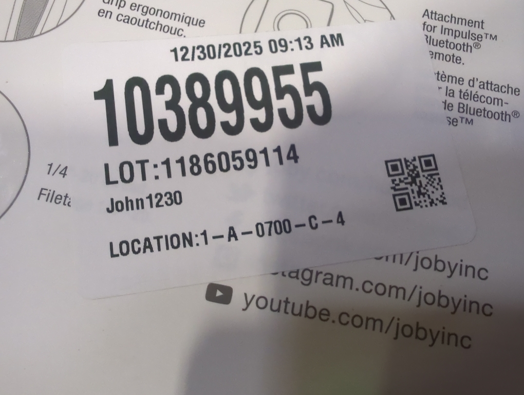 JOBY HandyPod Mobile Lock