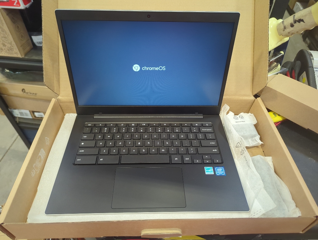 Samsung Galaxy Chromebook Go 14” HD Laptop, Intel Celeron N4500, 4GB RAM, 64GB eMMC, Chrome OS