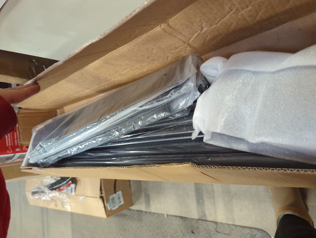 Room Divider 6FT Folding Privacy Screens with Lockable Wheels, 4 Panel Room Partition for Room Separator, 88 W Freestanding Portable Fabric Wall Dividers for Home Dorm Studio Office, Black