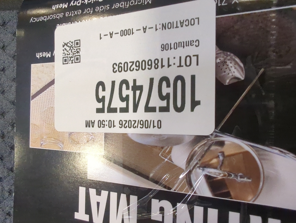 All-Clad Premium Reversible Dish Drying Mat for Kitchen: 16 x 28 Ultra-Absorbent, Long-Lasting, No Condensation, and Oversized for Large Pots and Pans - 2 Pack, Black