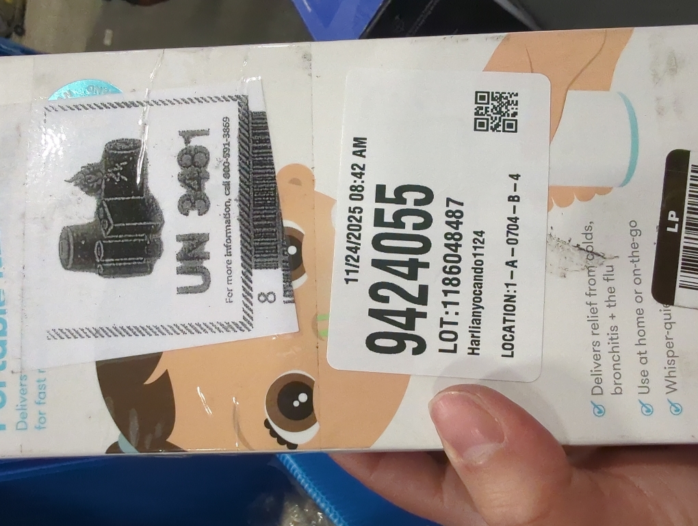 Frida Baby Nebulizer for Babies, Portable Nebulizer for Kids, Babies, Infants & Adults, Ultra-Quiet Handheld Nebulizer with Mask   Diffuser, Congestion   Flu Relief