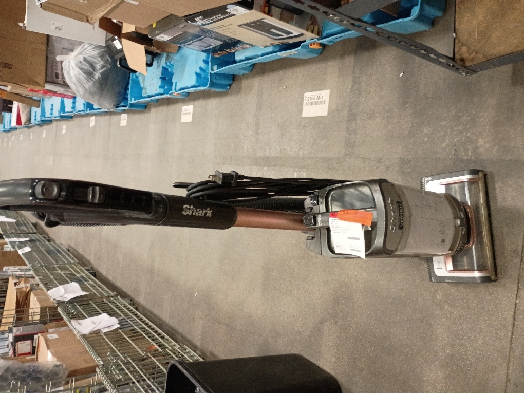 Shark AZ2002 Vertex DuoClean PowerFins Upright Vacuum with Powered Lift-Away Self-Cleaning Brushroll and HEPA Filter, 1 Quart Dust Cup Capacity, Rose Gold (Renewed)