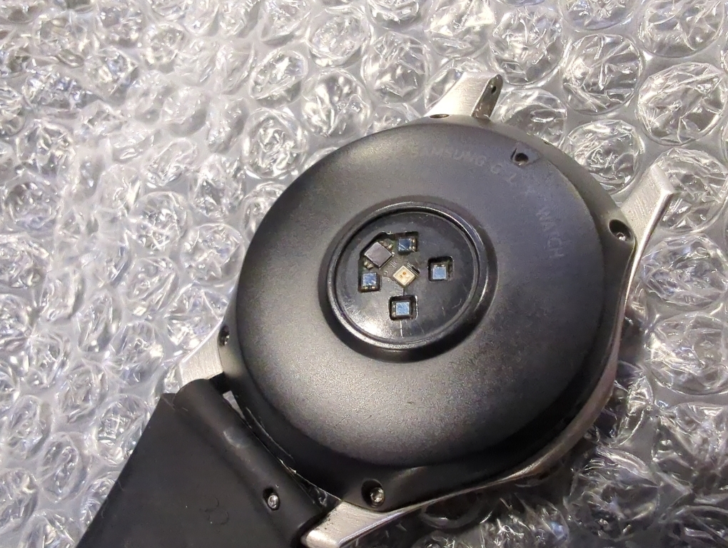 Samsung Galaxy Ai Watch 8 Classic Latin American Version SM-L500NZ (46mm) Bluetooth Wellness Tips Heart Rate Sleep to Workout Fitness Tracker (Silver Black Band SM-L500NZKALTA)