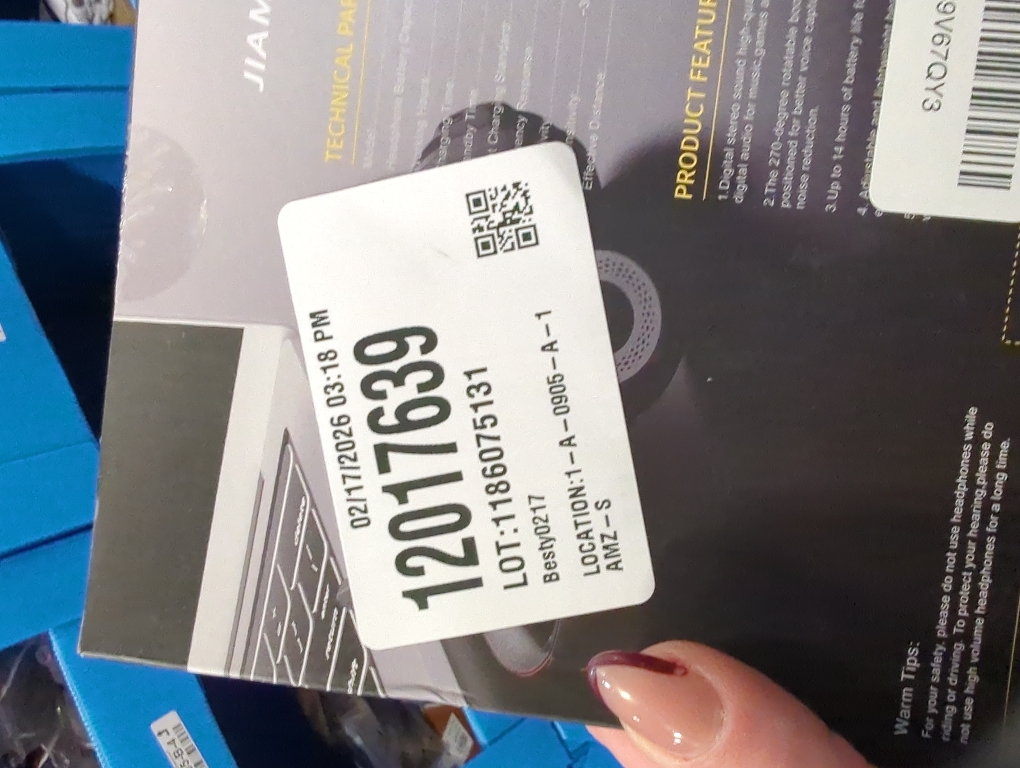 Wireless Headset with Mic for Work, Bluetooth V5.2 Headphones with AI Noise Cancelling Microphone, USB Dongle, Clear Calls & Mic Mute, for Laptop, PC, iPhone & Android Phones