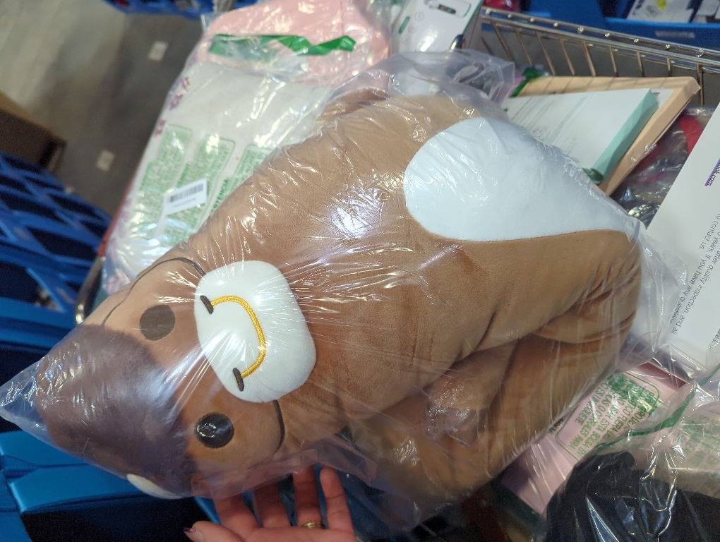 Tezituor 43 Inch Giant Horse Stuffed Animals, Soft Long Stuffed Horse Plush Boby Pillow for Boys Girls, Large Stuffed Pony Toy Gift for Birthday Christmas