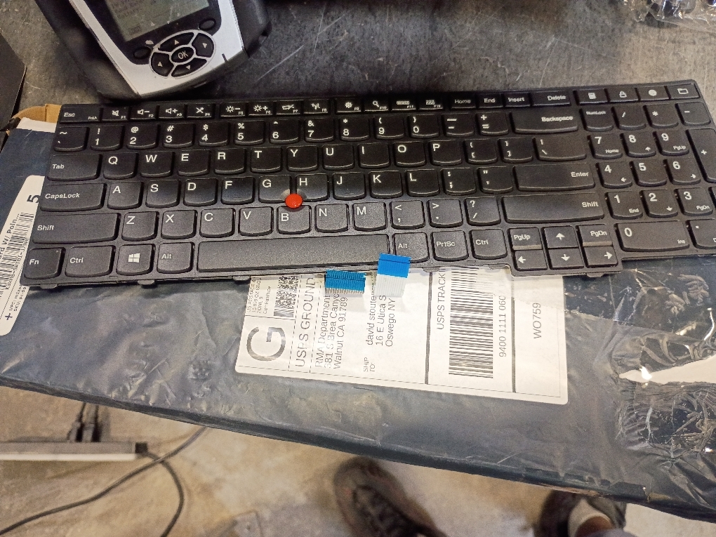 Original New for Lenovo ThinkPad E16 Gen 1 (AMD) (Machine Type:21JT) US Backlit Black Keyboard