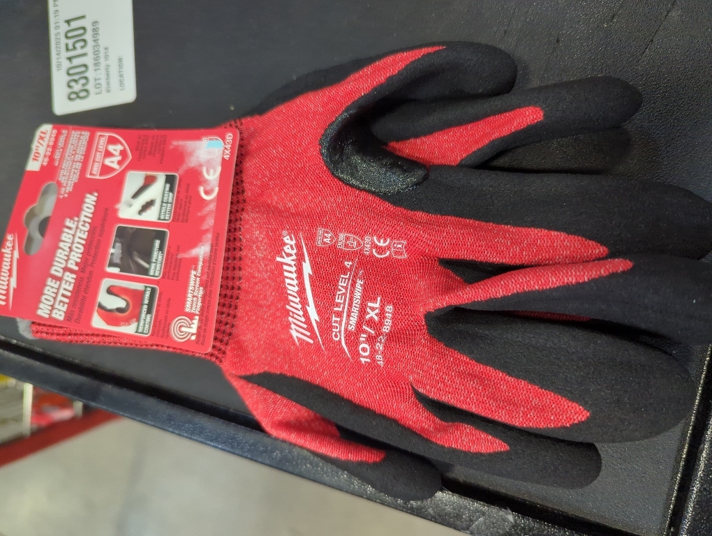 Milwaukee Electric - CUT LEVEL 4 NITRILE DIPPED GLOVES - XL