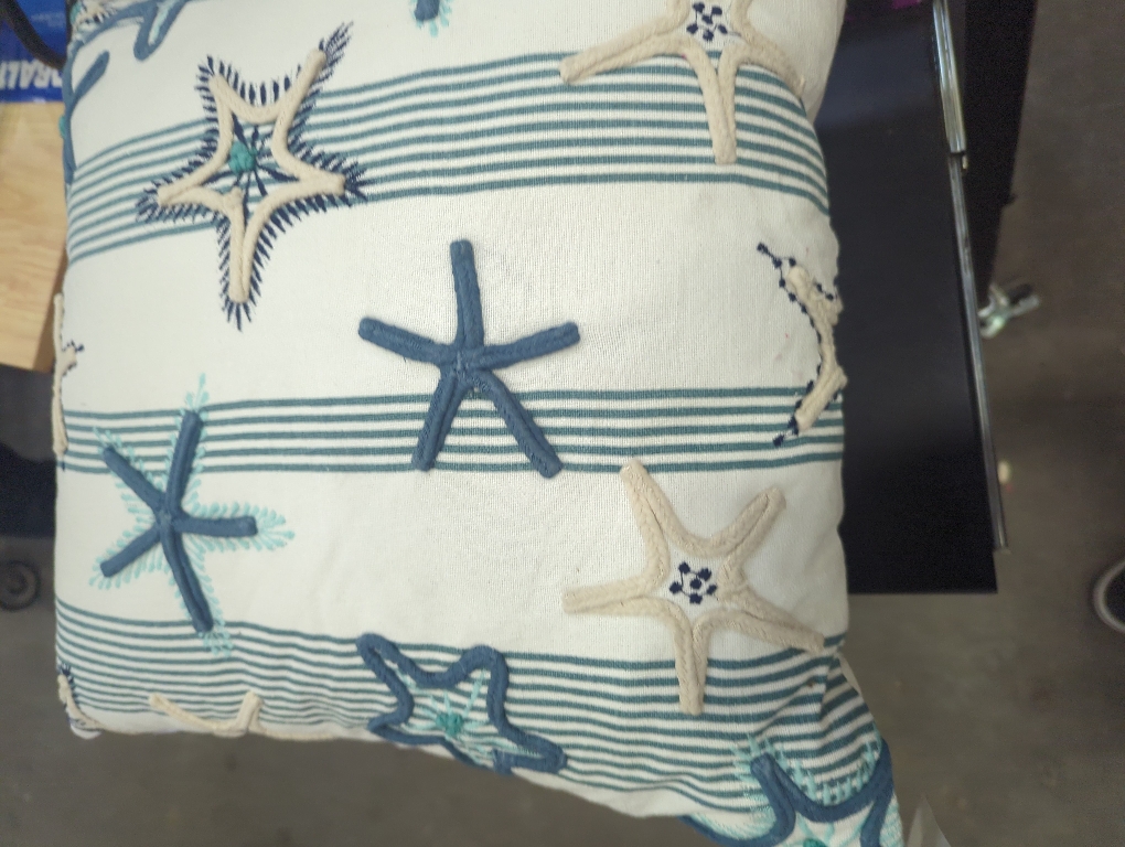 Pacific Palm Beach Cube Decoration Pillow