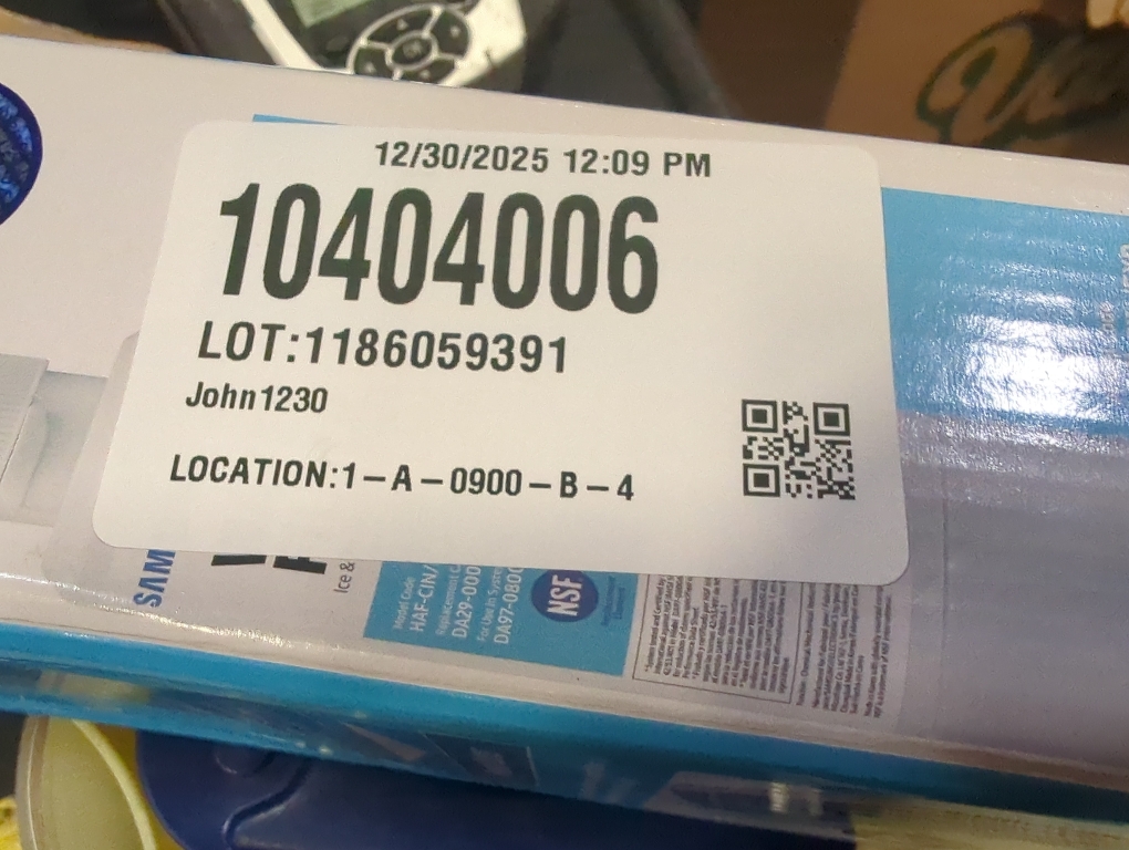 Samsung Refrigerator Water Filter