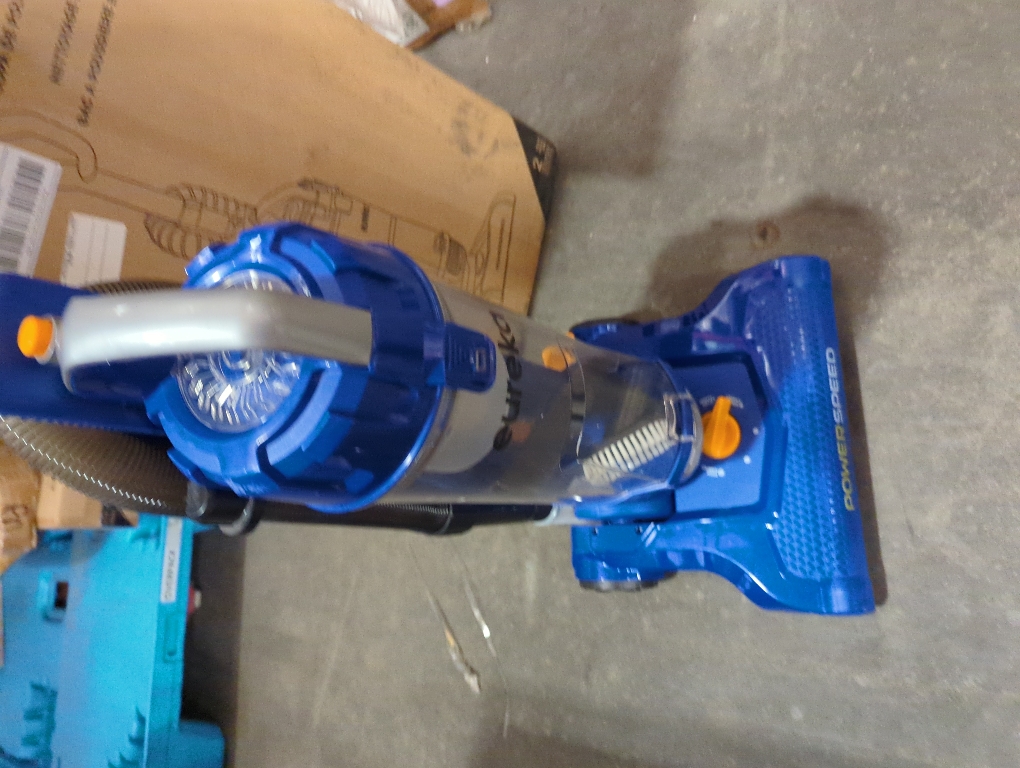 eureka NEU182A PowerSpeed Bagless Upright Vacuum Cleaner, Lite, Blue