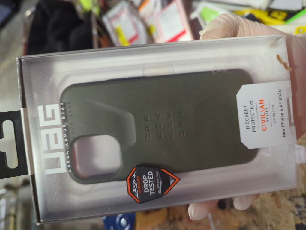 UAG - Civilian Hard Shell Case for Apple iPhone 12 Mini - Olive