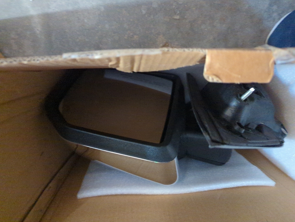 Kool Vue Mirror Compatible with Ford F-150 2015-2017 Driver Side With Heated Power Folding Blind Spot Detection in Glass In-housing Signal Light Puddle Light