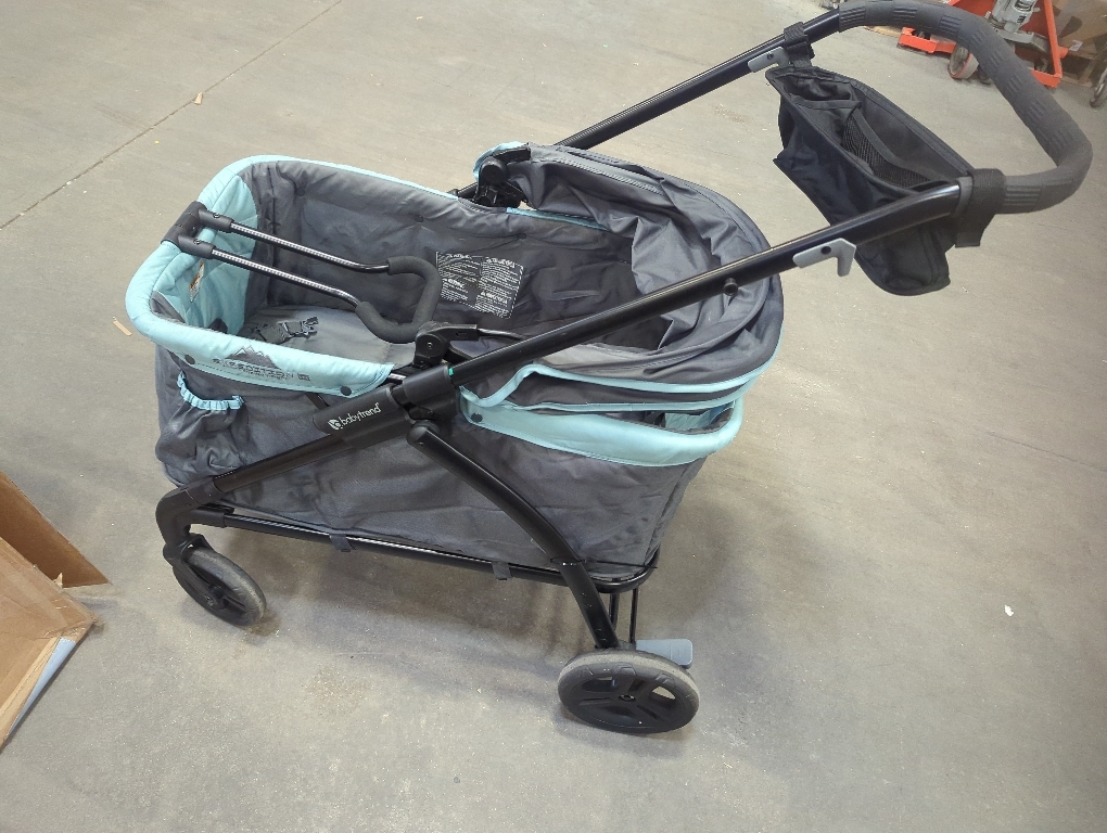 Baby Trend Expedition/Tour LTE 2-in-1 Stroller Wagon, Desert Blue
