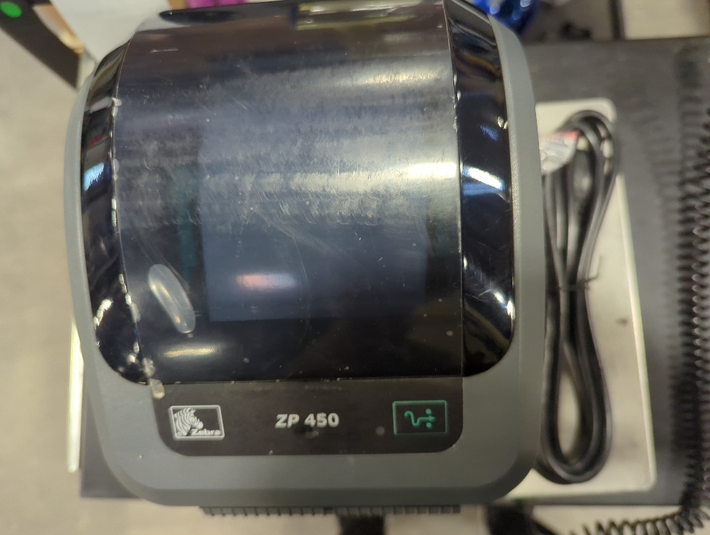 ZEBRA ZP 450 Label Thermal Bar Code Monochrome Printer ZP450-0501-0006A