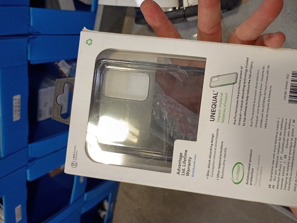 レイ・アウト Layout Oppo A3 5G Like Standard Shock Absorption Bumper Metallic Hybrid Case Silver Oppo A-3 Hard Soft Smartphone Case Smartphone Cover Clear Case Clear Cover Clear Type Clear Protective Shock
