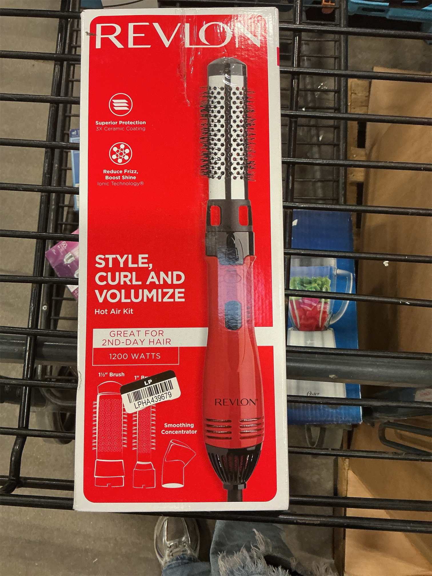 Revlon 1200W Perfect Style Hot Air Kit | Style, Curl, and Volumize, 3 Piece Set